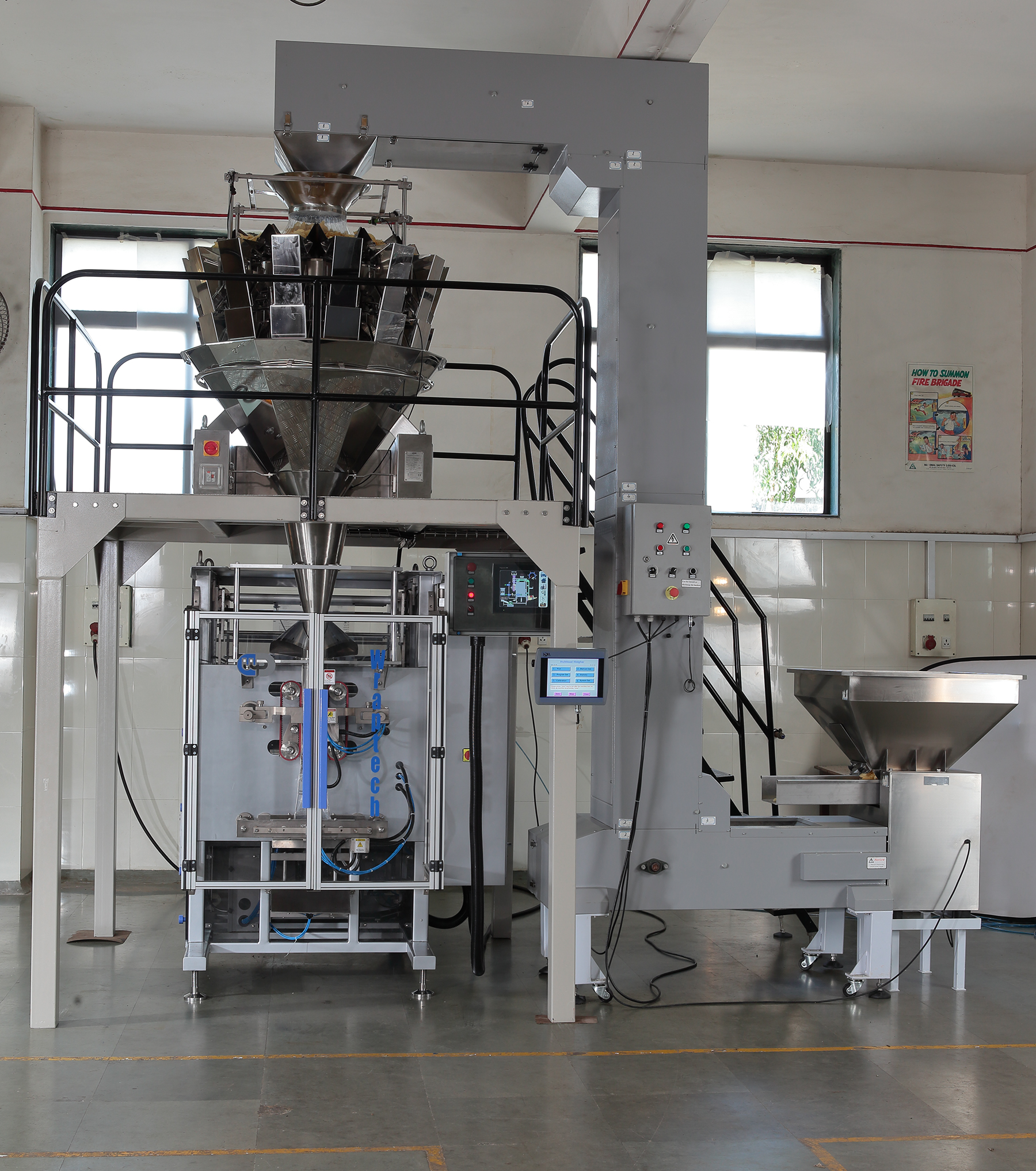 Multihead Weigher, Auger filler, Cup filler, Rice, Sugar, Grains, lollipop, boiled sweet, tea, coffee, crisps, single head, double head, high-speed packaging machine, nuts, wraptech, VFFS, Vertical FFS, VFFS Packing equipment, coffee, snacks, powder